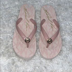 Michael Kors flip flops